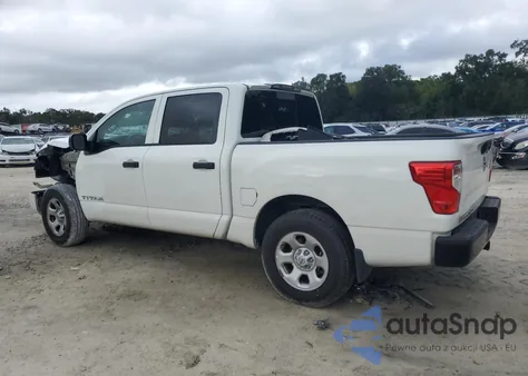 2021 Nissan Titan S из США, поврежденный, VIN 1N6AA1EE8MN528726